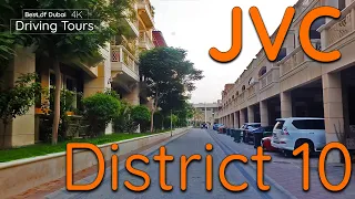 4K Jumeirah Village Circle - District 10,A Family Friendly Neighborhood full of Parks & Birds