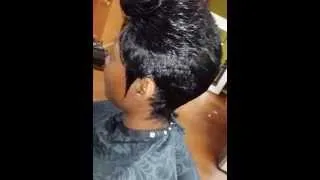 Quick weave bond in short cut