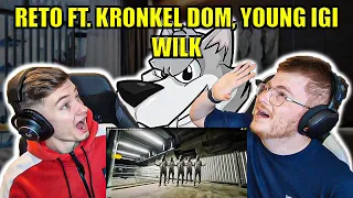 WE LIKE THIS RETO!! RETO FT. KRONKEL DOM, YOUNG IGI - WILK - ENGLISH AND POLISH REACTION