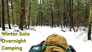 Killarney - Winter Solo Overnight Backcountry Camping