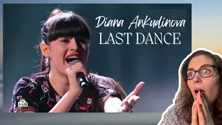 LucieV Reacts to DIANA ANKUDINOVA (Диана Анкудинова) Last Dance (Dernière danse) (Indila Cover)