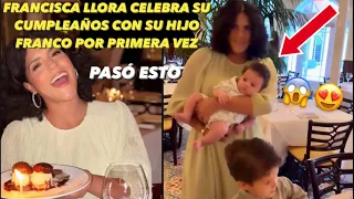 Francisca Lachapel llora Celebra Su Cumpleaños Con Su Hijo Franco Por Primera Vez y Pasó Esto 😱😍