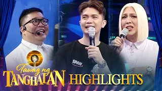 Jugs teaches Vice and Vhong  a new Indonesian word | Tawag Ng Tanghalan