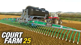 CAN WE USE THE WHOLE PIT OF SLURRY? | Court Farm | Farming Simulator 22 - Ep25