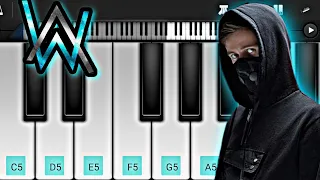 ALAN WALKER - THE SPECTRE ON PIANO (PERFECT PIANO) Piano Tutorial EASY Piano Mobile