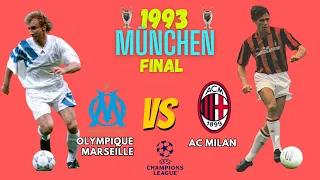 Olympique  Marseille vs Ac milan, final champions league 1993