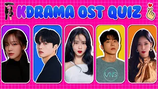 K-DRAMA OST QUIZ 🫰🏻🕹 Guess The K-Drama by Its Original Soundtrack | K-Drama Game 🎬