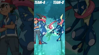 subscribe vs me Team-A vs Team-B how to win 🫡#greninja #pokemon #ash #ashgreninja