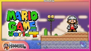 Mario Game (SMW ROM Hack) - World 4 (Gameplay)