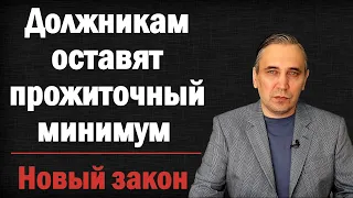 Минимальный гарантированный доход защитят от приставов. Прожиточный минимум будет неприкосновенным!