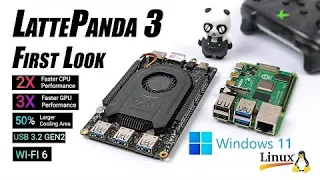 LattePanda 3 First look, An All New Powerful X86 SBC And Runs Windows 11! Hands-On