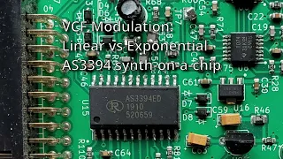 AS3394: exponential versus linear filter modulation: