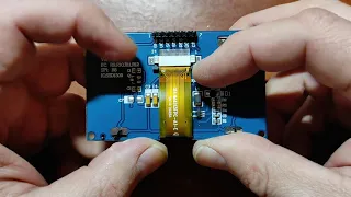 Подключение дисплея OLED SSD1309  по шине I2C