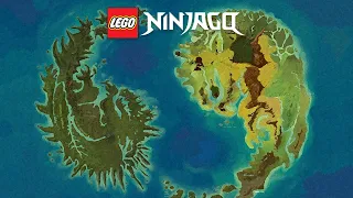 PEŁNA MAPA KRAINY NINJAGO