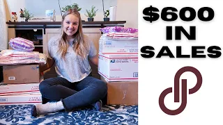 I Made $600 in Sales on Poshmark in 2 Days! 5 Strategies I Used & What Sold