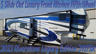 2023 Riverstone Legacy 391FSK Front Kitchen 5th Wheel by Forestriver @ Couchs RV Nation - rv review