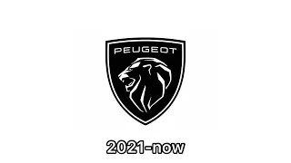 Peugeot historical logos