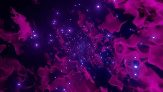 Abstract Background Video 4k Pink Purple Bokeh Nebula Tunnel VJ LOOP NEON Sci-Fi Calm Wallpaper