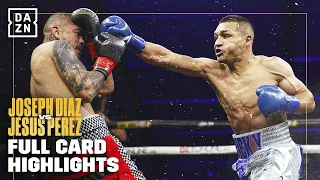 Joseph Diaz Jr vs. Jesus Perez | FULL CARD HIGHLIGHTS