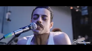 Marc Martel UNSEEN Vocals from Bohemian Rhapsody Movie - We are the Champions