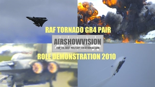 RAF TORNADO GR4 XV SQN. ATTACK DEMO - (airshowvision)