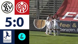 Schnellbacher und Mustafa glänzen beim Torspektakel der SV Elversberg gegen  den 1.FSV Mainz 05 II!
