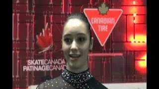 Kaetlyn Osmond (Short Program, 2013 Canadian Tire National Figure Skating Championships