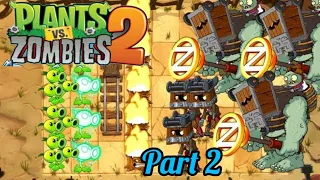 Plants vs Zombies 2 : Wild west part 2 | #oggy #plantsvszombies2