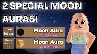 *2 SPECIAL MOON AURAS!* What They Are & Look Like! 🌙  | Wild Horse Islands