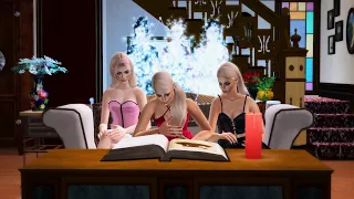 My sims as Charmed Ones Sims 2  (Scene from 6x04)