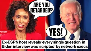 Sage Steele SLAMS Woke ESPN And Joe Biden After EXPOSING ESPN Executives Scripted Their Interview