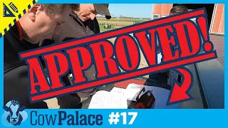 Barn Officially Approved! + We've got a DIRTY Tractor! | Building Our Cow Palace - Ep17