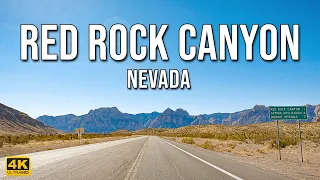 Red Rock Canyon Scenic Drive [4K] | Nevada | United States