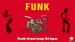 Funk drums Loop - 92 BPM