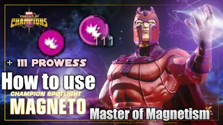 How to use Buffed Magneto [Full Breakdown]-  Marvel Contest of Champions