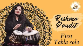 Reshma Pandit First Tabla solo.