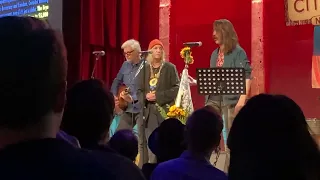 Patti Smith & Eugene Hütz - LIVE!  - Ukrainian National Anthem