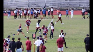 Girls Varsity Flag Football Playoff Thriller - Stoneman Douglas vs Coral Springs HS - 3/18/24