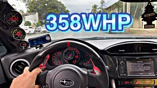 SUBARU BRZ 358WHP - Acceleration 1jz vvti engine