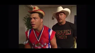 Stone Cold Steve Austin Buys Vince McMahon A Gift And Gives Team WWE A Speech Smackdown 7-5-2001