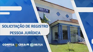 TUTORIAL: REGISTRO PESSOA JURÍDICA