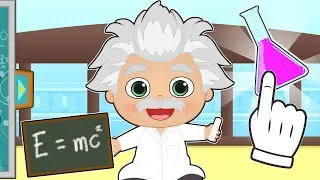 BABY ALEX Dresses up as Scientist Einstein | Educational Cartoons for Kids