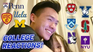 MY COLLEGE DECISION REACTIONS (Columbia, Yale, Harvard, Northwestern, NYU, UPenn, UCLA, USC & more)