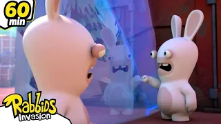 Are the Rabbids Trapped? | RABBIDS INVASION | 1H New compilation | Cartoon for Kids