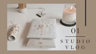 Studio Vlog 01 | How I pack my Etsy orders