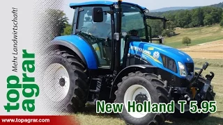 7/8 New Holland T5.95 DualCommand - top agrar Schleppertest 2014