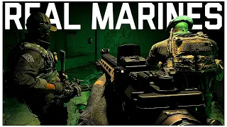 REAL MARINES & POLICE  Call of Duty: Modern Warfare II RAID 1 Co-OP - Marine infiltration