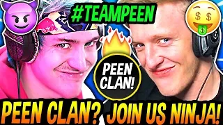 Ninja *GOES INSANE* After TFUE *OFFICIALLY* Announces He's *STARTING* HIS OWN CLAN! (TEAM PEEN!)