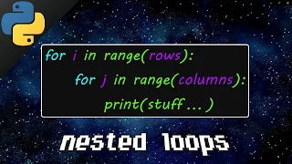 Python nested loops ➿