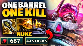 *1 BARREL 1 KILL* Is The NEW Gangplank Skin Purchase Worthy?